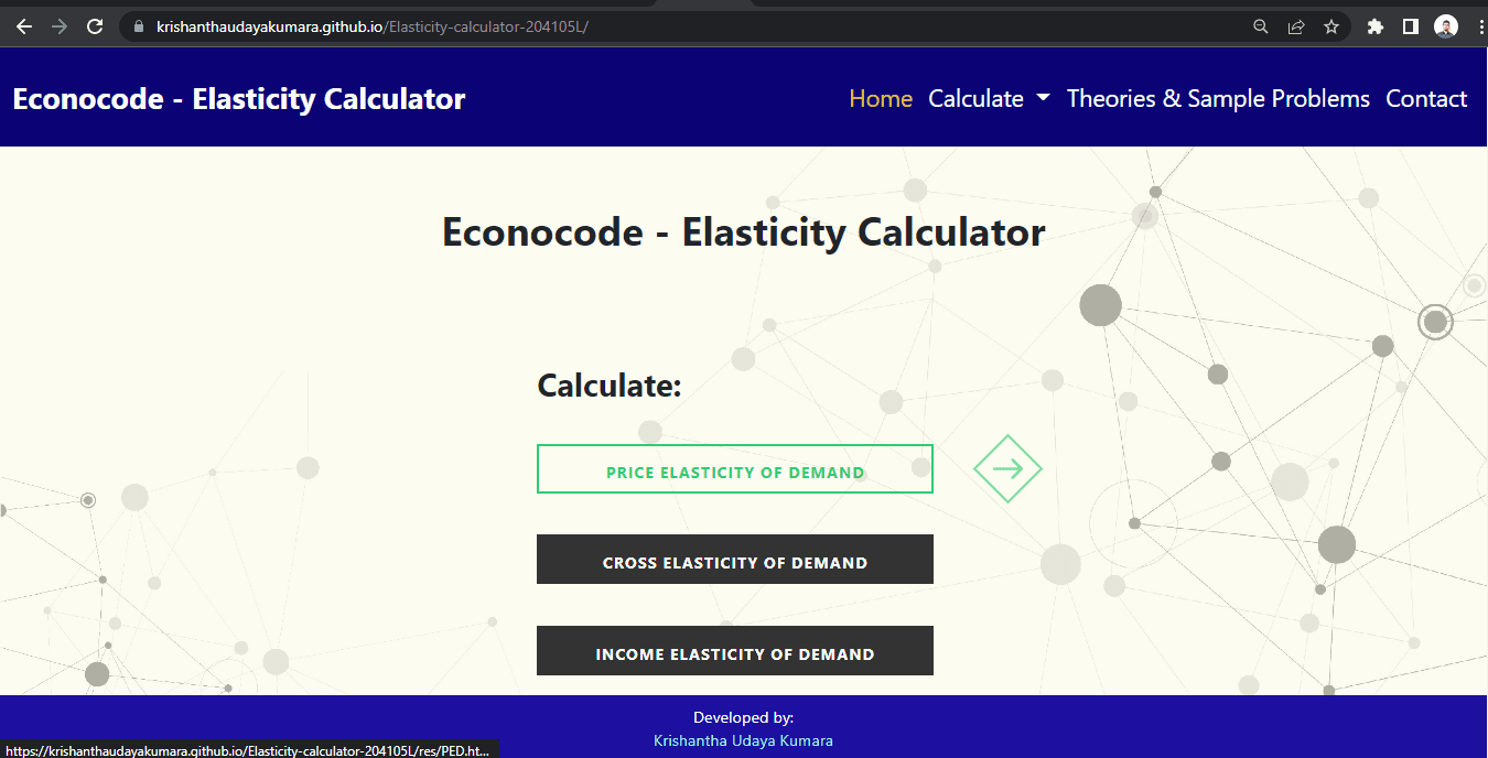 Elasticity Calculator
